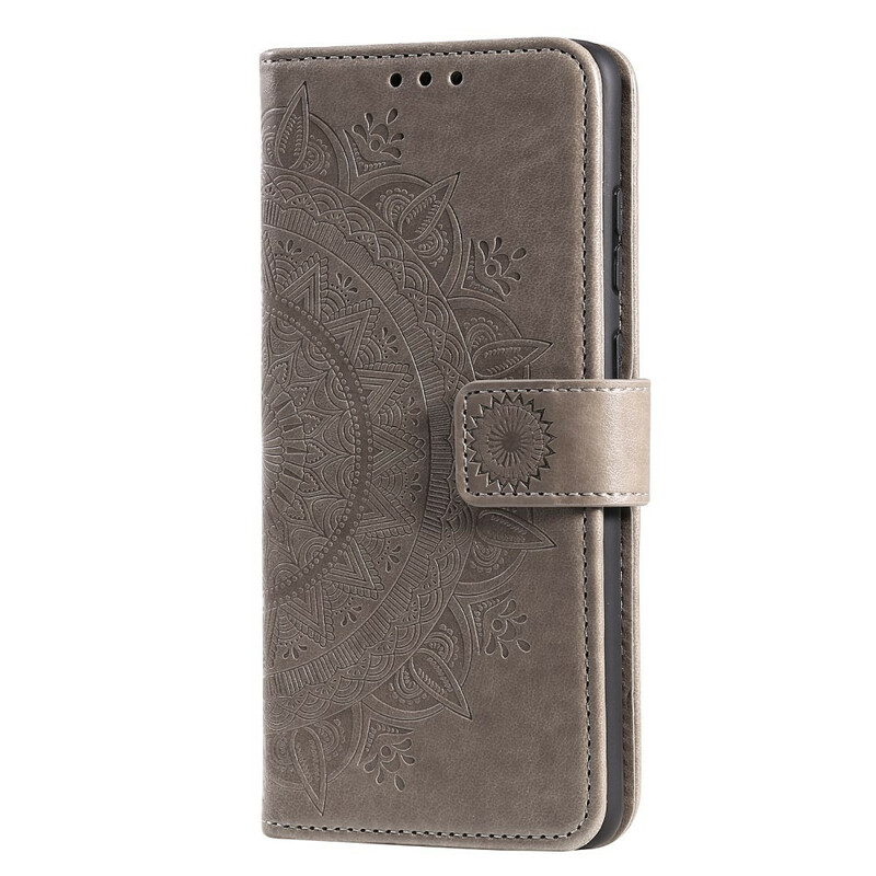 Samsung Galaxy A02s Mandala Zon Hoesje Samsung Galaxy A02s Mandala Zon Hoesje