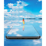 Bekijk Cover Samsung Galaxy M51 Spiegel en Kunstleer