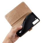 Samsug Galaxy S21 Plus 5G Hoesje Vlinders in de Wind