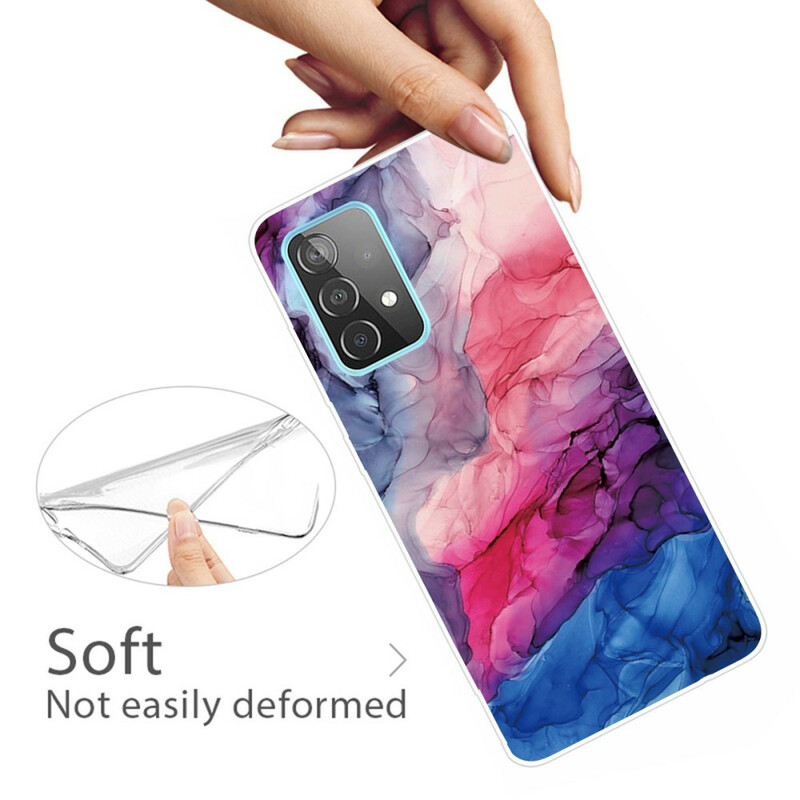 Samsung Galaxy A72 5G marmeren kleur case