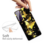 Samsung Galaxy S21 Plus 5G Hoesje Mooie Vlinders
