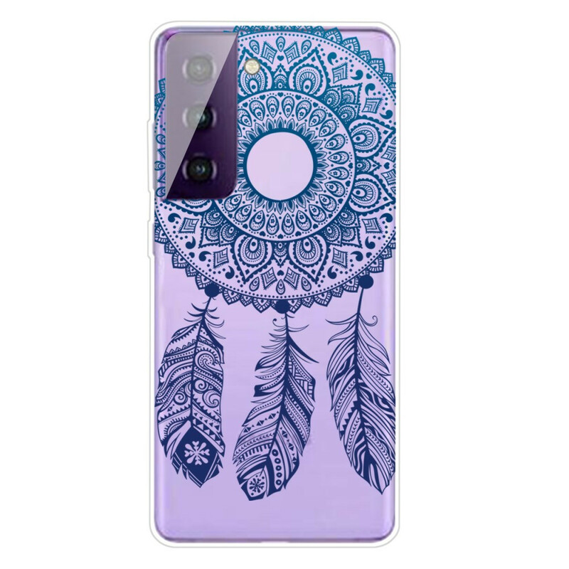 Samsung Galaxy S21 5G hoesje Mandala Bloemen Uniek
