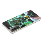 Samsung Galaxy S21 5G Wolf Series Hoesje Fluorescerende