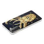 Samsung Galaxy S21 5G Stag Hoesje Fluoriserend