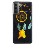 Samsung Galaxy S21 5G Dreamcatcher Fluoriserend Hoesje