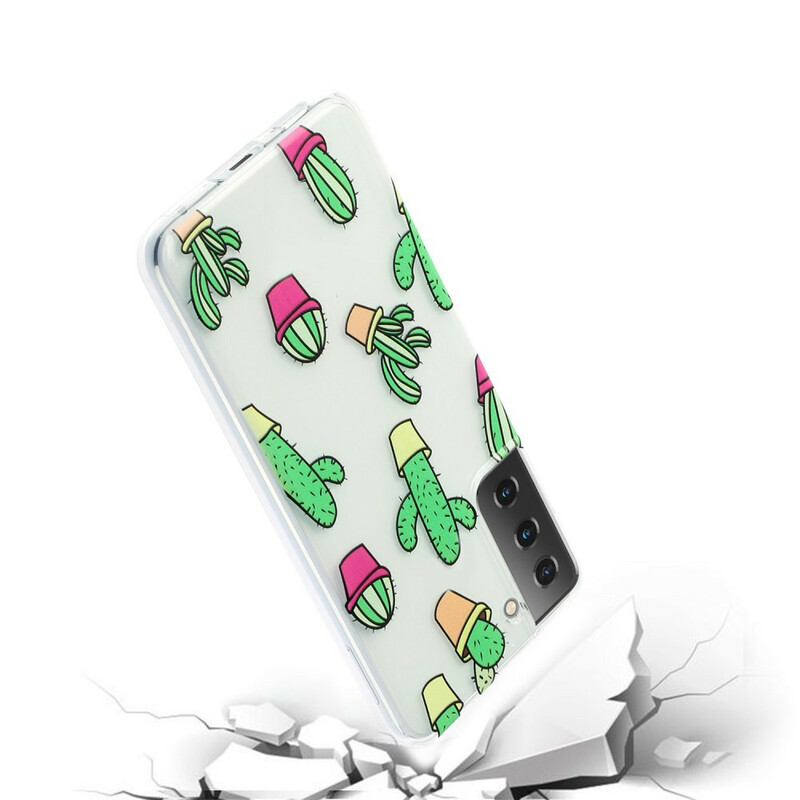 Samsung Galaxy S21 5G Mini Cactus Hoesje