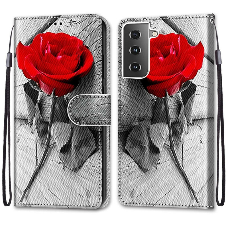 Samsung Galaxy S21 5G Bloemen Wonder Hoesje