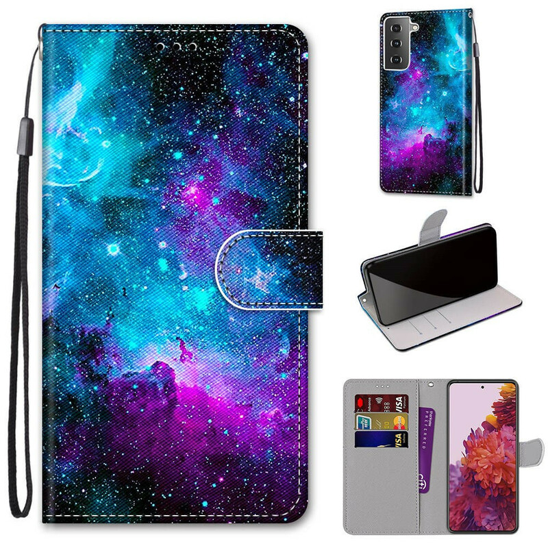 Samsung Galaxy S21 5G Cosmic Sky Hoesje