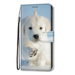 Samsung Galaxy S21 5G Schattige Hond Hoesje