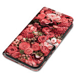 Samsung Galaxy S21 5G Romance Bloemen Hoesje