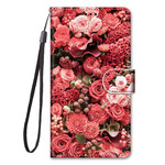 Samsung Galaxy S21 5G Romance Bloemen Hoesje