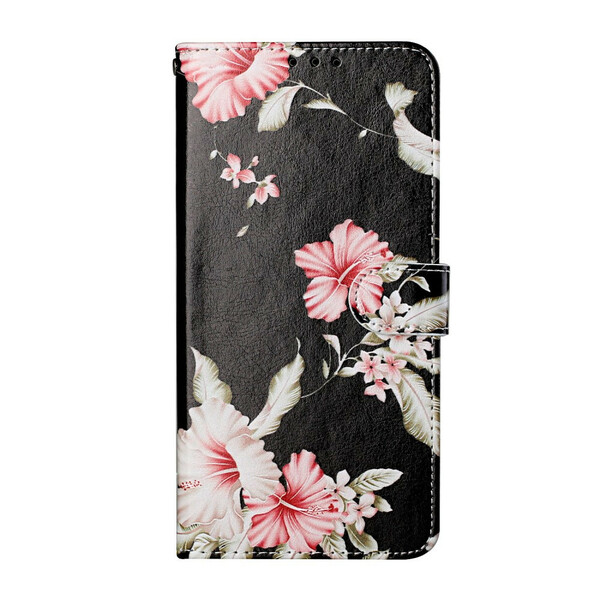 Samsung Galaxy S21 5G hoesje met bloemen