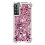 Samsung Galaxy S21 5G Glitter Hoesje