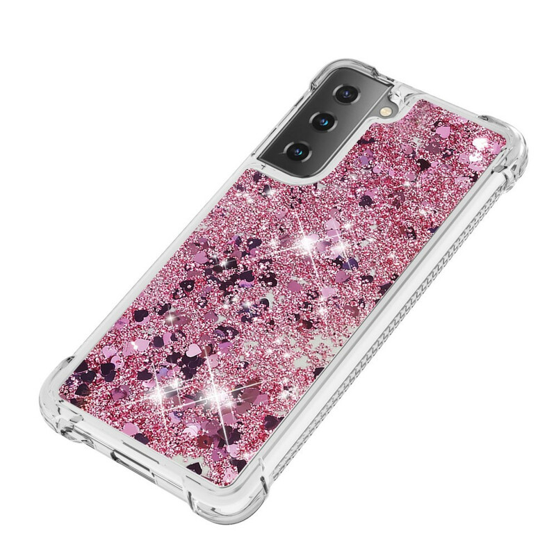 Samsung Galaxy S21 5G Glitter Hoesje