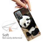 Samsung Galaxy A72 5G Flexibele Panda Case