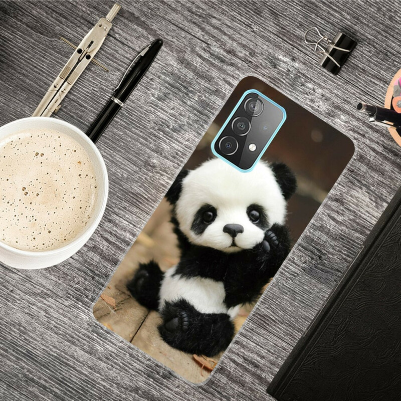 Samsung Galaxy A72 5G Flexibele Panda Case