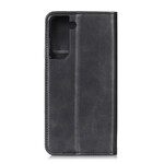 Flip Cover Samsung Galaxy S21 Plus 5G Split Leer Vintage