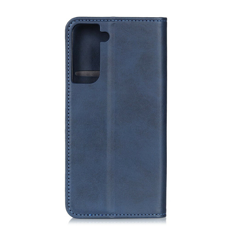 Flip Cover Samsung Galaxy S21 Plus 5G Split Leer Vintage