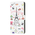 Samsung Galaxy A52 5G Hoesje Ik hou van Parijs
