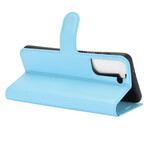 Samsung Galaxy S21 5G Kunstleer Hoesje Lychee Classic