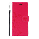 Samsung Galaxy S21 5G Hoesje Vlinders in de Wind