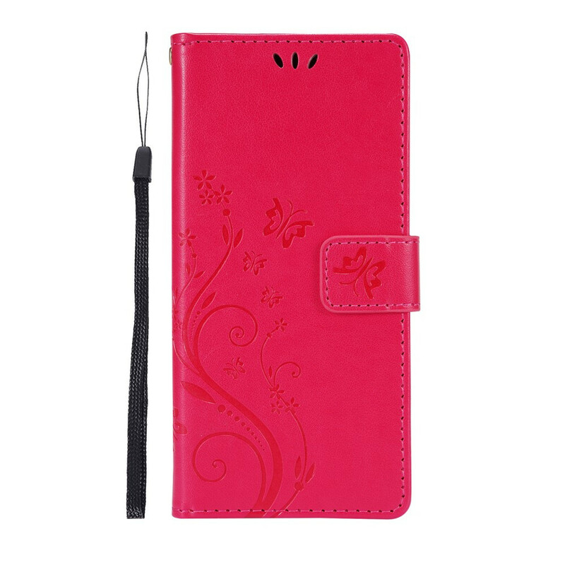 Samsung Galaxy S21 5G Hoesje Vlinders in de Wind