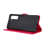 Samsung Galaxy S21 5G Hoesje Vlinders in de Wind