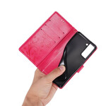 Samsung Galaxy S21 5G Hoesje Vlinders in de Wind