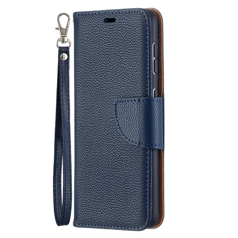Samsung Galaxy S21 5G Hoesje Lychee Schuine Flap Samsung Galaxy S21 5G Hoesje Lychee Schuine Flap