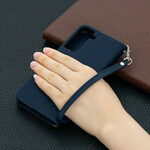 Samsung Galaxy S21 5G Hoesje Lychee Schuine Flap Samsung Galaxy S21 5G Hoesje Lychee Schuine Flap