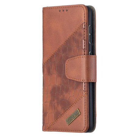 Samsung Galaxy S21 5G Klassiek krokodillenhuid hoesje