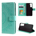 Samsung Galaxy S21 5G Hoesje Mandala Zon Samsung Galaxy S21 5G Hoesje Mandala Zon