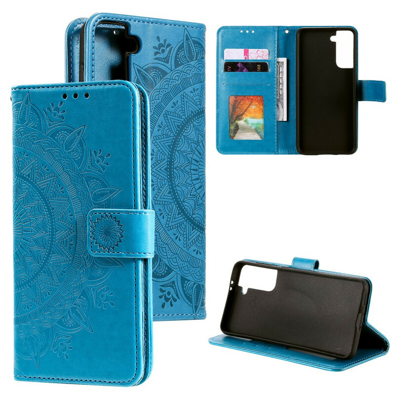 Samsung Galaxy S21 5G Hoesje Mandala Zon