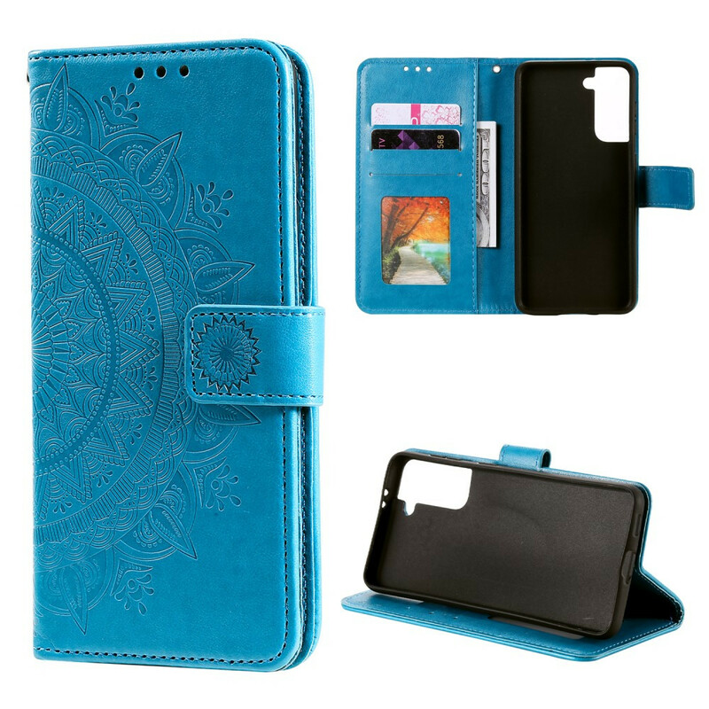 Samsung Galaxy S21 5G Hoesje Mandala Zon