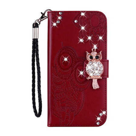 Samsung Galaxy S21 5G hoesje Mandala uil en bedel