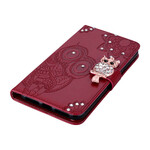 Samsung Galaxy S21 5G hoesje Mandala uil en bedel