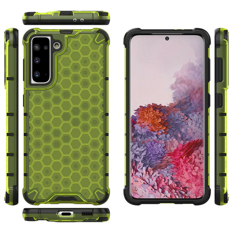 Samsung Galaxy S21 5G Honingraat Stijl Hoesje