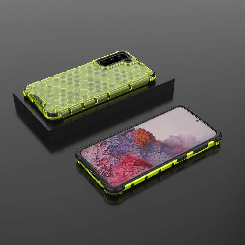Samsung Galaxy S21 5G Honingraat Stijl Hoesje