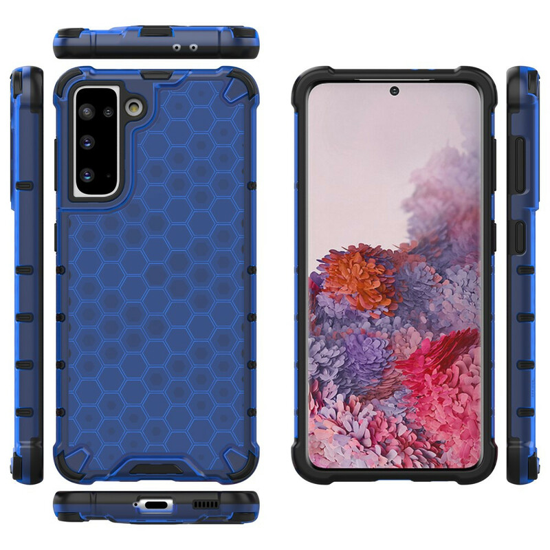 Samsung Galaxy S21 5G Honingraat Stijl Hoesje