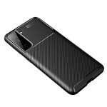 Samsung Galaxy S21 5G Flexibele Textuur Carbon Fiber Case