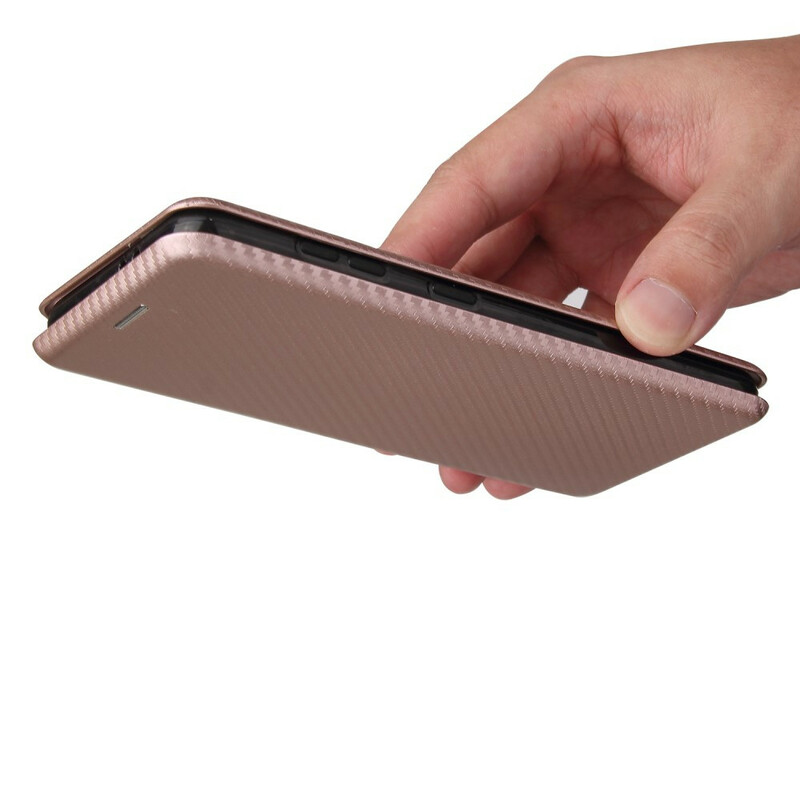 Flip Cover Samsung Galaxy S21 5G Carbon Fiber