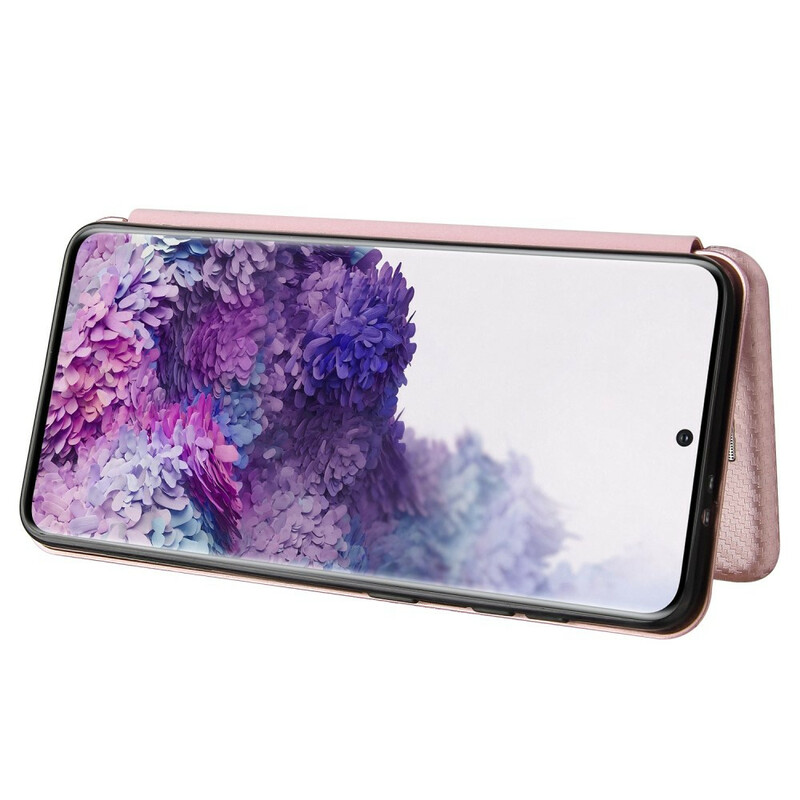 Flip Cover Samsung Galaxy S21 5G Carbon Fiber