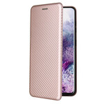 Flip Cover Samsung Galaxy S21 5G Carbon Fiber